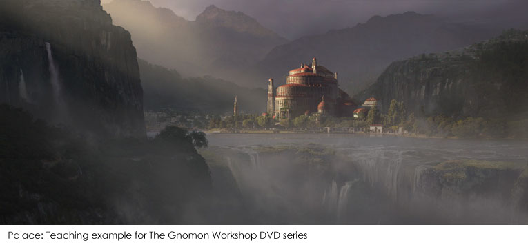 Matte Paintings by Chris Stoski