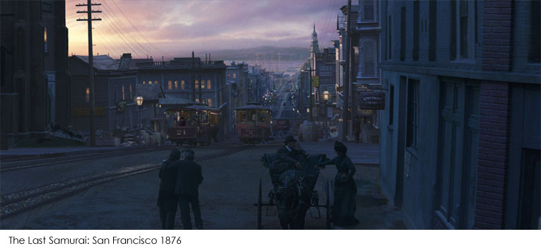 Matte Paintings by Chris Stoski