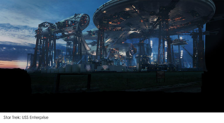 Matte Paintings by Chris Stoski